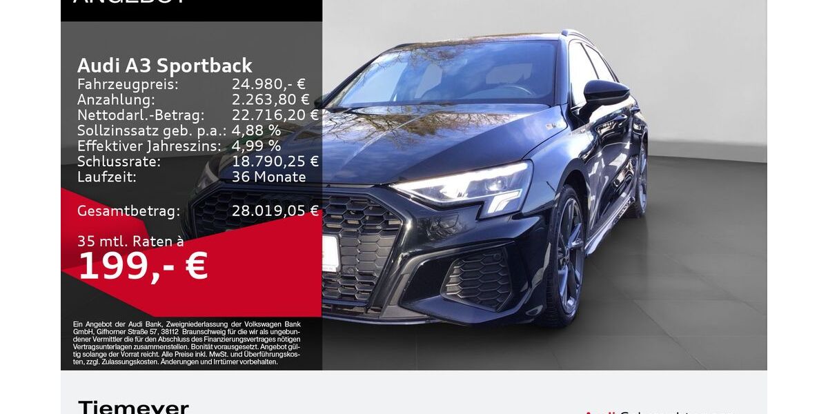 Audi A3 48.518 km 24.980 &euro; Gelsenkirchen 45894