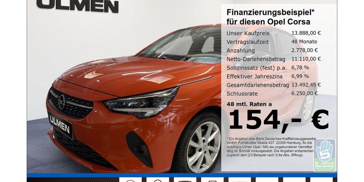 Opel Corsa 32.550 km 13.888 &euro; Düsseldorf 40231