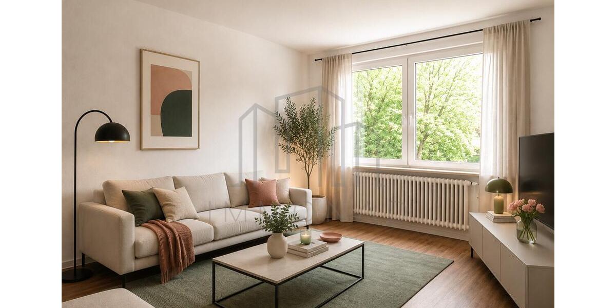 Etagenwohnung Herne Wanne-Bickern - 3 Zimmer, 63 m&sup2;, 630&euro; | Angebot:26625365