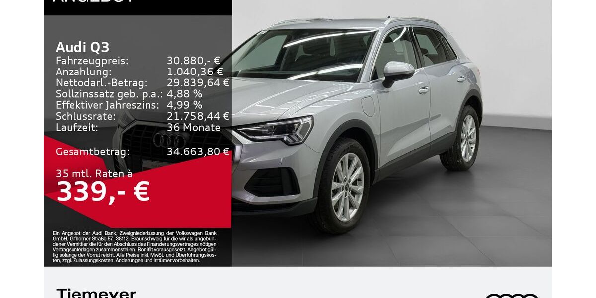 Audi Q3 32.124 km 30.390 &euro; Bochum 44809