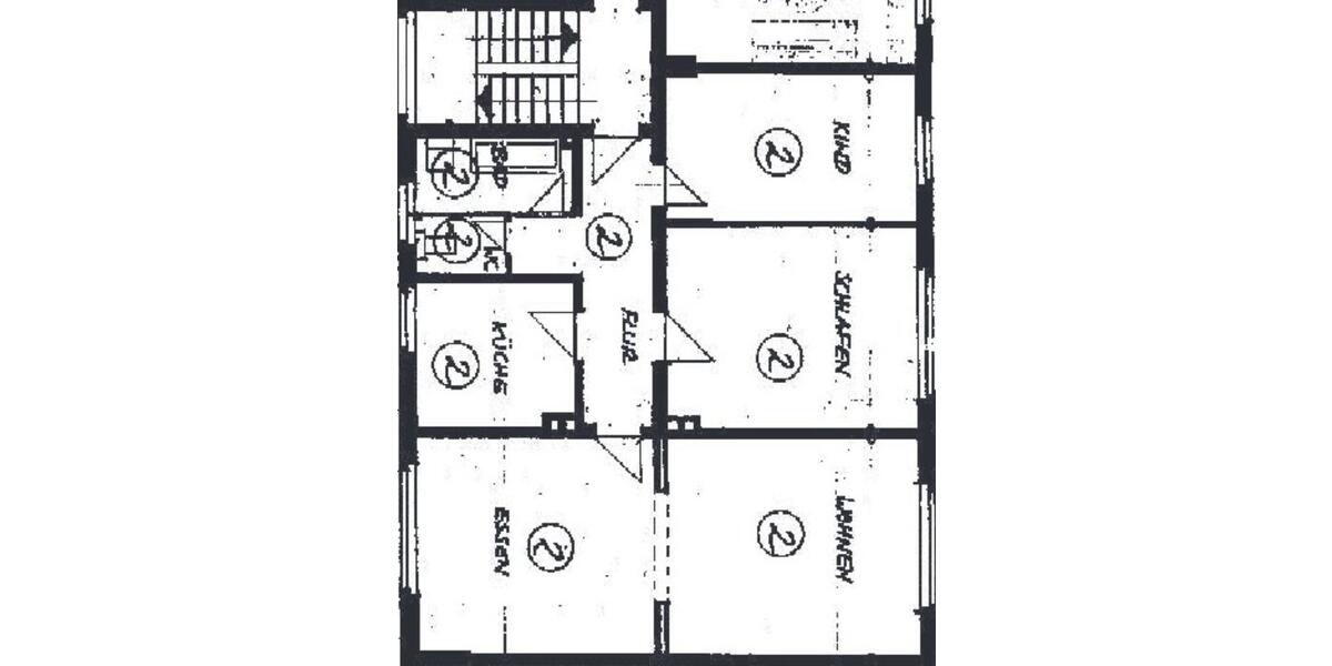 Hochparterre Wuppertal Unterbarmen - 4 Zimmer, 92 m&sup2;, 199.999&euro; | Angebot:25148066