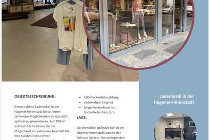 Gewerbeobjekt Hagen Hagen-Mitte - 2.500&euro; | Angebot:25420577