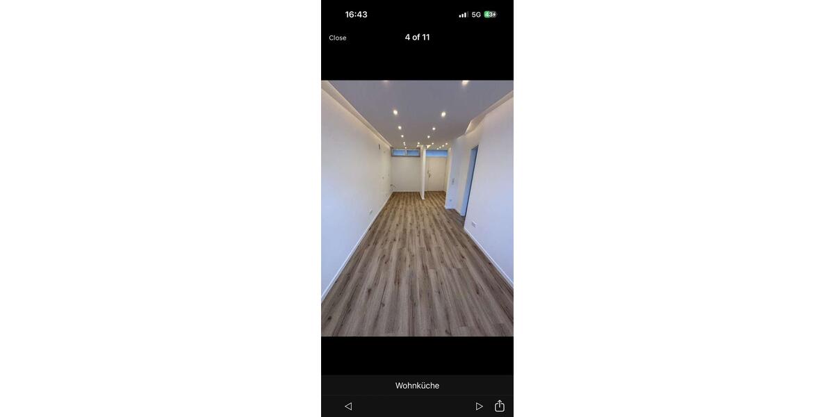 Etagenwohnung Wuppertal Arrenberg - 2 Zimmer, 40 m&sup2;, 495&euro; | Angebot:26613605