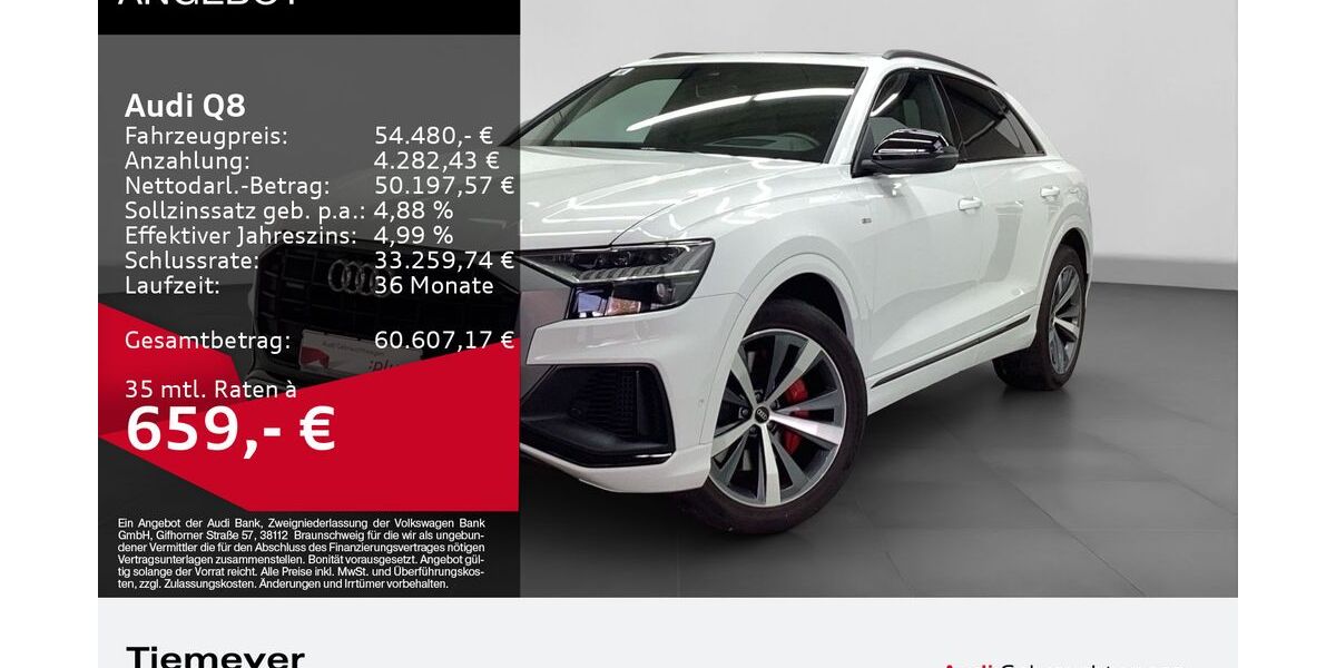 Audi Q8 80.655 km 53.480 &euro; Bochum 44809
