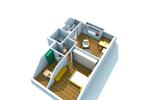 Dachgeschoßwohnung Ratingen - 2.5 Zimmer, 62 m&sup2;, 690&euro; | Angebot:26617949