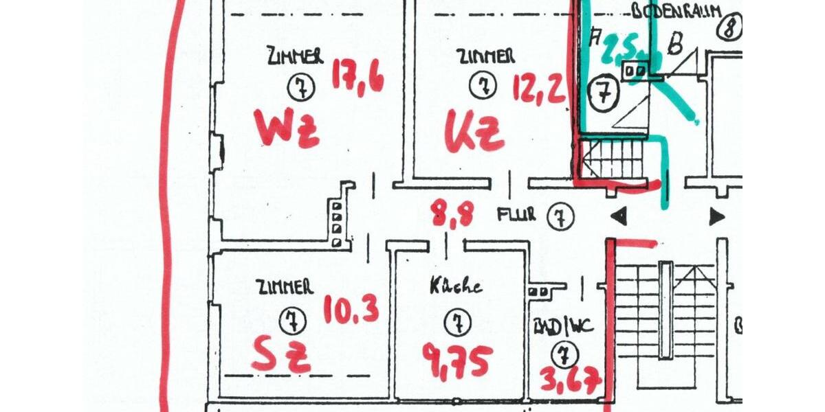 Dachgeschoßwohnung Gevelsberg - 3.5 Zimmer, 63 m&sup2;, 430&euro; | Angebot:25916586