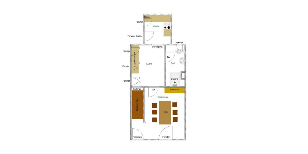 Reihenhaus Hattingen Blankenstein - 4 Zimmer, 110 m&sup2;, 1.400&euro; | Angebot:26409449