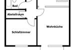 Dachgeschoßwohnung Bochum Günnigfeld - 2 Zimmer, 50 m&sup2;, 95.000&euro; | Angebot:23168393