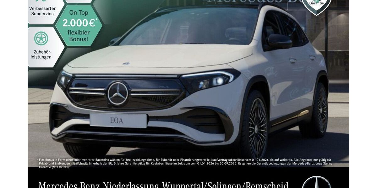 Mercedes-Benz EQA 30.044 km 37.490 &euro; Wuppertal 42115