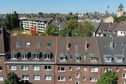 Wohnung Düsseldorf Oberbilk - 3 Zimmer, 75 m&sup2;, 295.000&euro; | Angebot:27298778