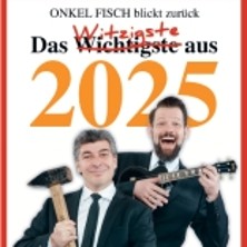 ONKeL fISCH - Der satirische Jahresrückblick 20.01.2027 Stadthalle Rheda-Wiedenbrück