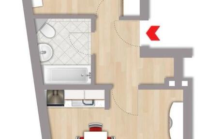 Wohnung Wuppertal Gemarkung Langerfeld - 2 Zimmer, 40 m&sup2;, 86.000&euro; | Angebot:27627661