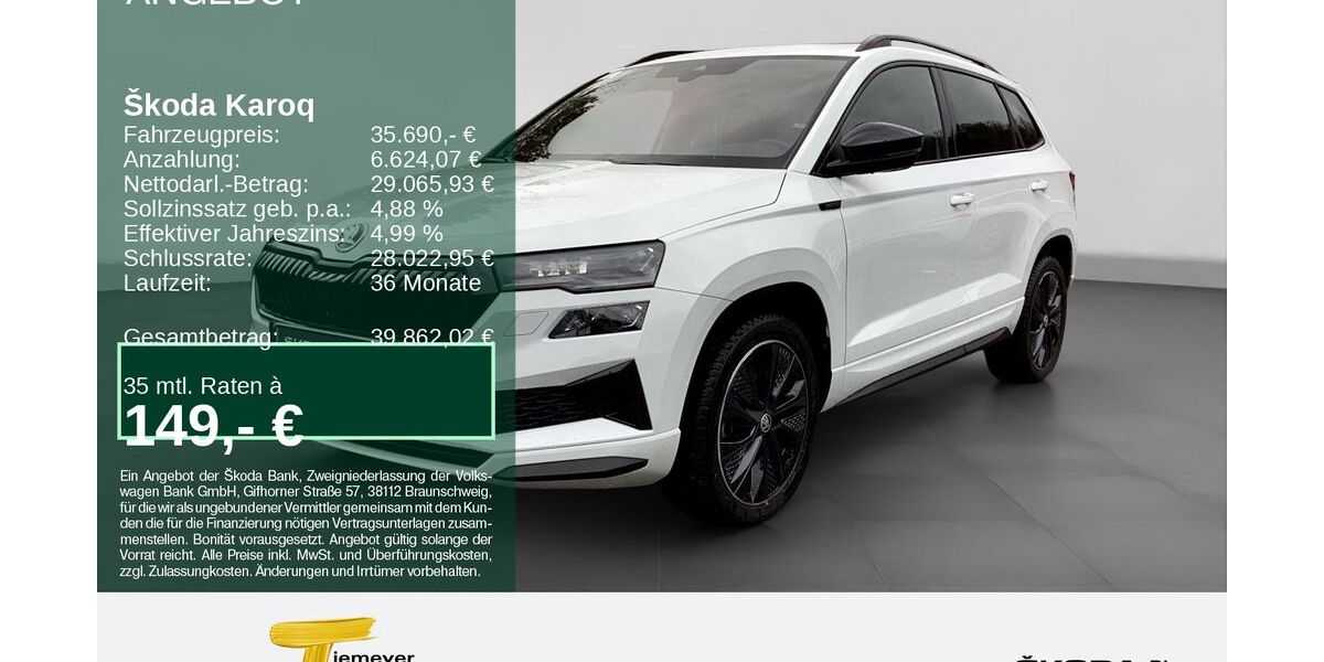 Skoda Karoq 10.649 km 35.330 &euro; Remscheid 42857