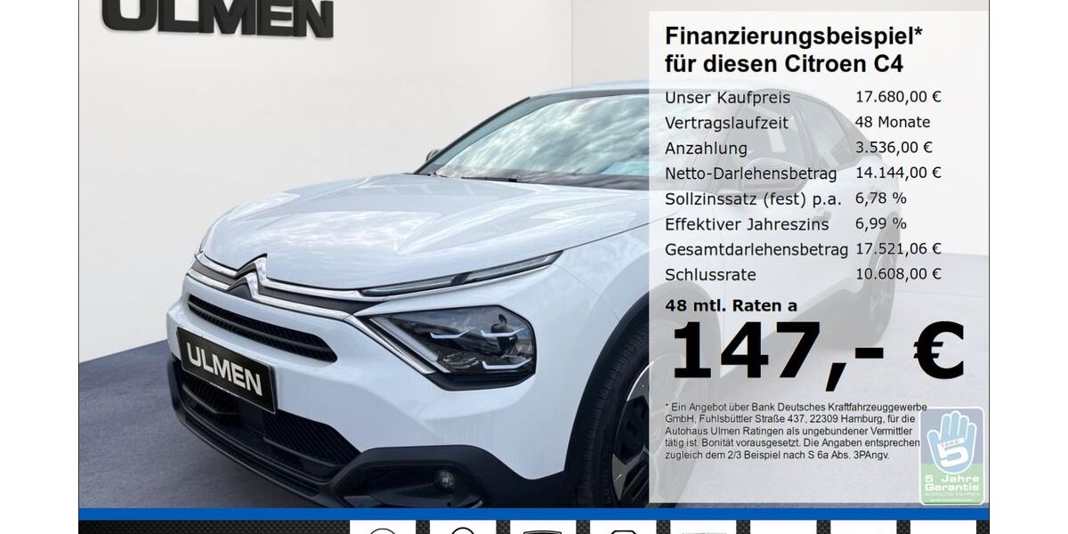 Citroen C4 25.985 km 17.300 &euro; Ratingen 40880