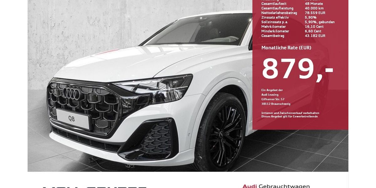 Audi Q8 10.000 km 94.990 &euro; Düsseldorf 40549