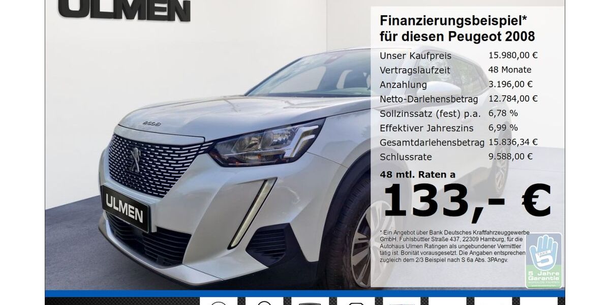 Peugeot 2008 55.270 km 15.980 &euro; Ratingen 40880