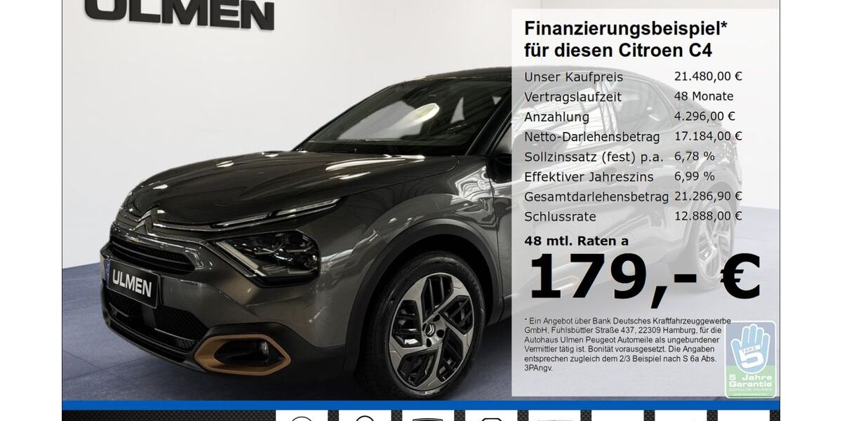 Citroen C4 19.963 km 21.480 &euro; Düsseldorf 40233