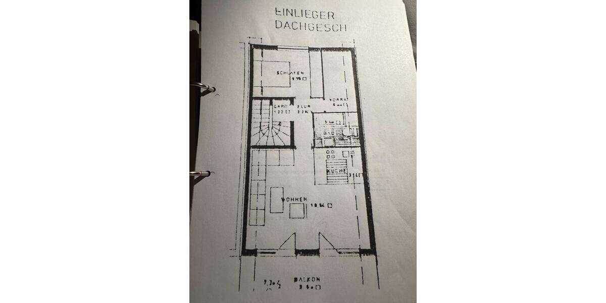 Dachgeschoßwohnung Wuppertal Gemarkung Langerfeld - 2 Zimmer, 48 m&sup2;, 500&euro; | Angebot:26573243