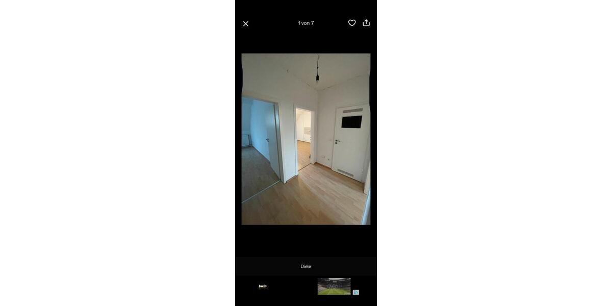 Dachgeschoßwohnung Gelsenkirchen Gelsenkirchen-Mitte - 2 Zimmer, 52 m&sup2;, 390&euro; | Angebot:26611665