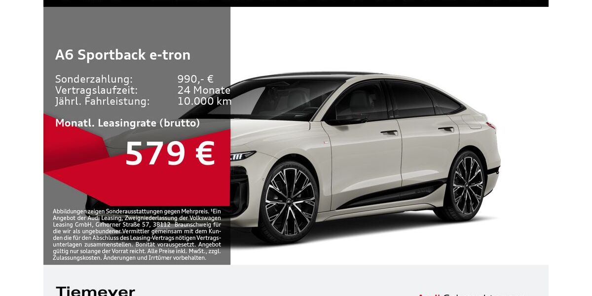 Audi A6 e-tron 18.093 km 67.380 &euro; Gelsenkirchen 45894
