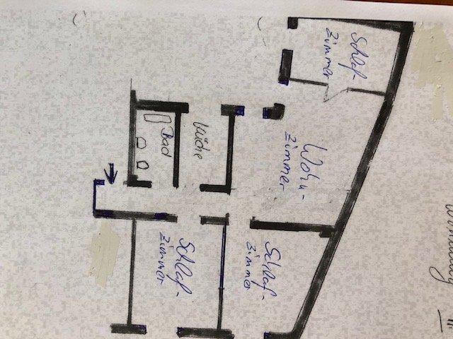 Etagenwohnung Gevelsberg - 4 Zimmer, 90 m&sup2;, 590&euro; | Angebot:26367879