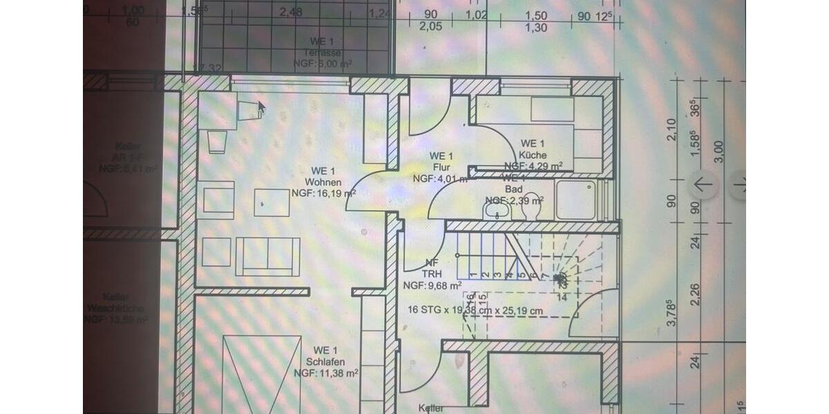Terrassenwohnung Essen Stadtbezirk III - 1 Zimmer, 42 m&sup2;, 590&euro; | Angebot:26013805