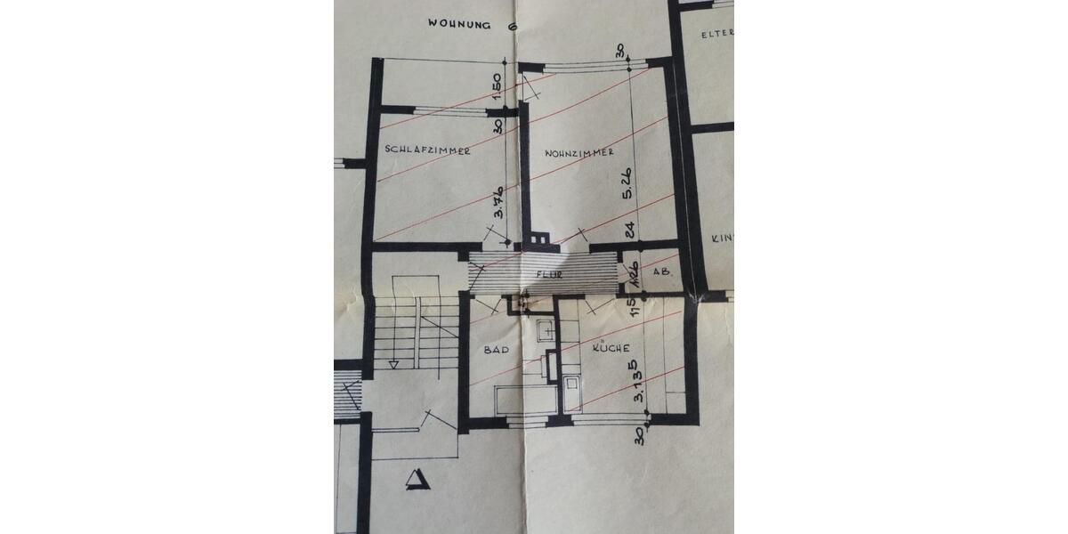 Etagenwohnung Velbert Velbert-Mitte - 2.5 Zimmer, 62 m&sup2;, 650&euro; | Angebot:26619994