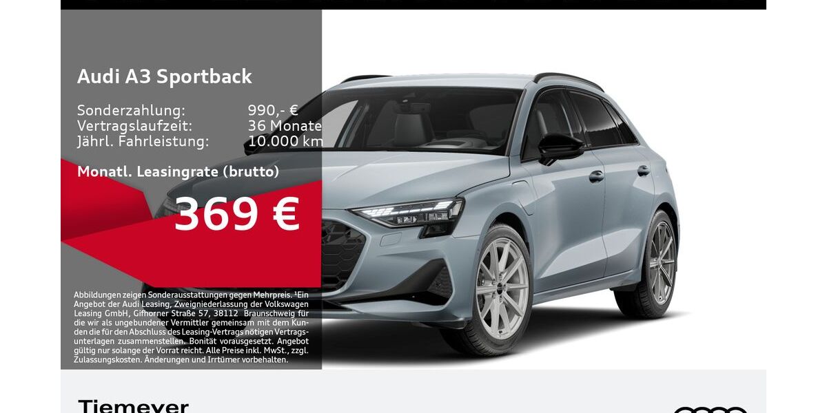 Audi A3 6.828 km 42.980 &euro; Bochum 44809