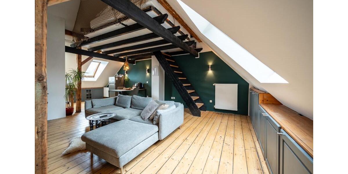 Dachgeschoßwohnung Essen Stadtbezirk VIII - 1 Zimmer, 45 m&sup2;, 1.000&euro; | Angebot:25811942