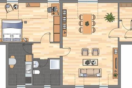Wohnung Herne Wanne - 2 Zimmer, 60 m&sup2;, 459&euro; | Angebot:26492232