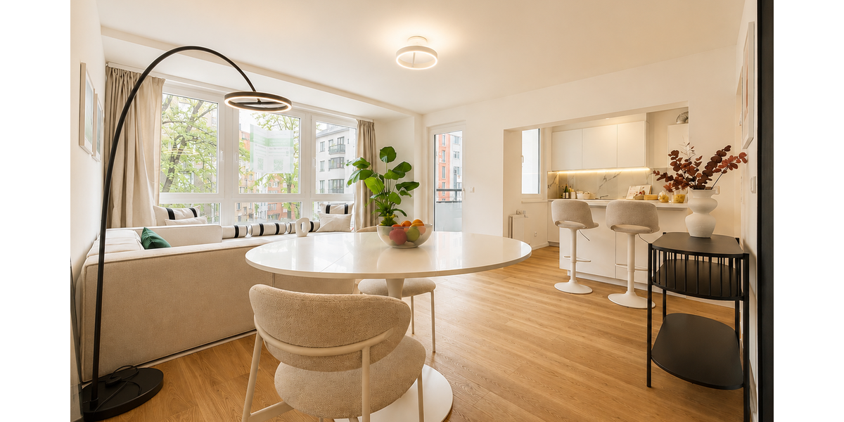 Etagenwohnung Düsseldorf Stadtmitte - 1 Zimmer, 48 m&sup2;, 269.500&euro; | Angebot:26516532