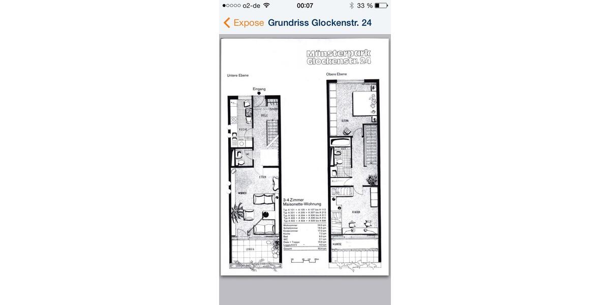 Maisonettenwohnung Düsseldorf Derendorf - 3.5 Zimmer, 93 m&sup2;, 435.500&euro; | Angebot:25167847