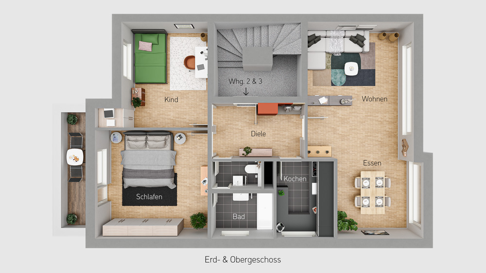 Mehrfamilienhaus, Wohnhaus Düsseldorf Bilk - 1 Zimmer, 291 m&sup2;, 1.249.000&euro; | Angebot:25683439