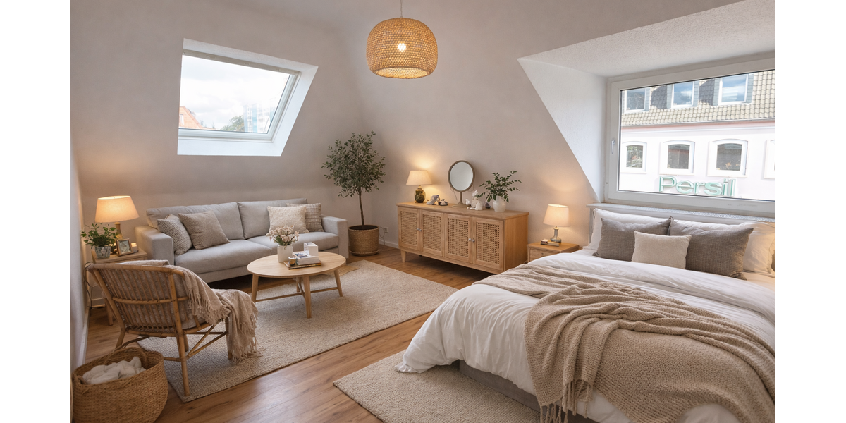 Etagenwohnung Düsseldorf - 1 Zimmer, 28 m&sup2;, 675&euro; | Angebot:25691982