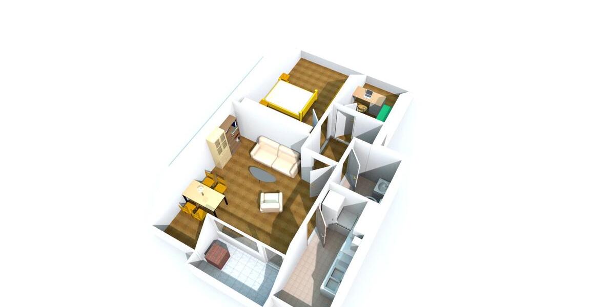 Dachgeschoßwohnung Ratingen - 2.5 Zimmer, 62 m&sup2;, 690&euro; | Angebot:26617949