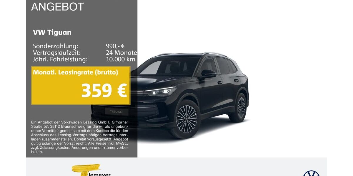 VW Tiguan 25.365 km 35.590 &euro; Bochum 44892