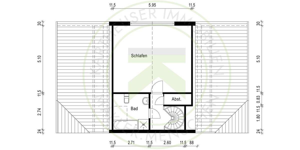 Etagenwohnung Velbert Velbert-Mitte - 3 Zimmer, 84 m&sup2;, 715&euro; | Angebot:26588055