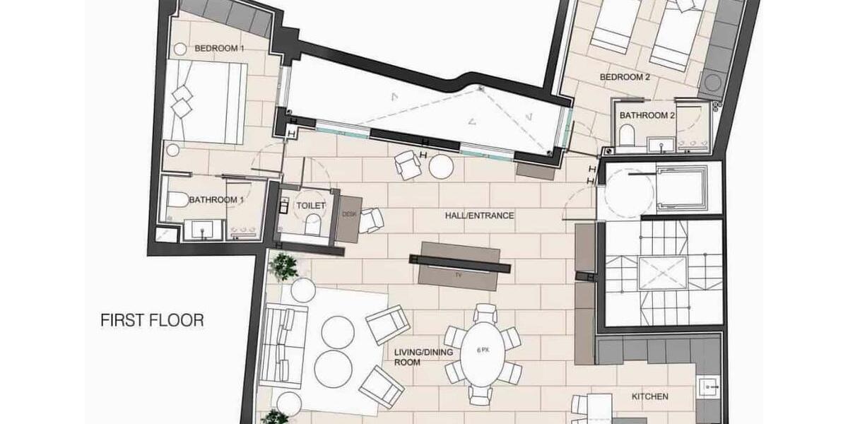 Ferienimmobilie Düsseldorf Derendorf - 4.200&euro; | Angebot:15393877