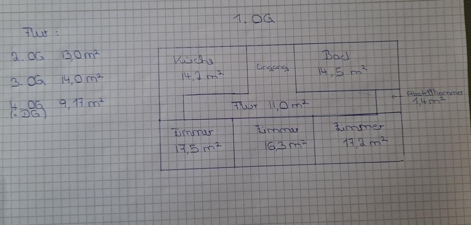 Etagenwohnung Hagen Hagen-Mitte - 3 Zimmer, 92 m&sup2;, 830&euro; | Angebot:25252398