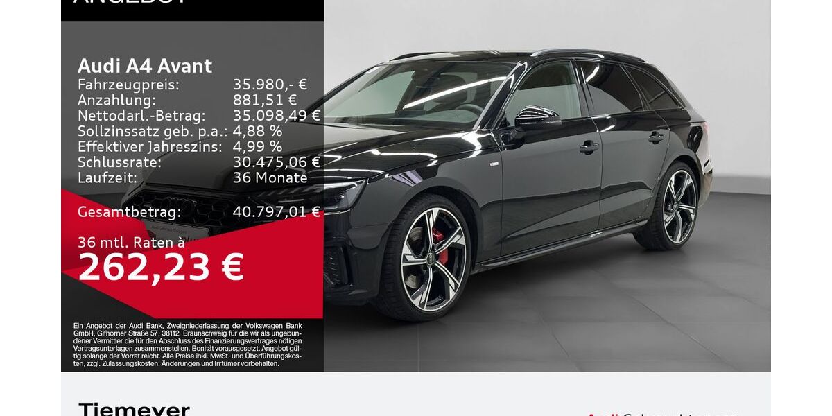 Audi A4 29.478 km 34.980 &euro; Remscheid 42897