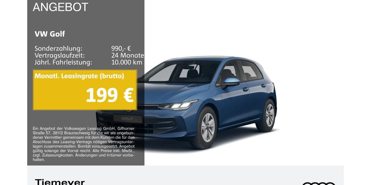 VW Golf 3.401 km 26.430 &euro; Bochum 44809