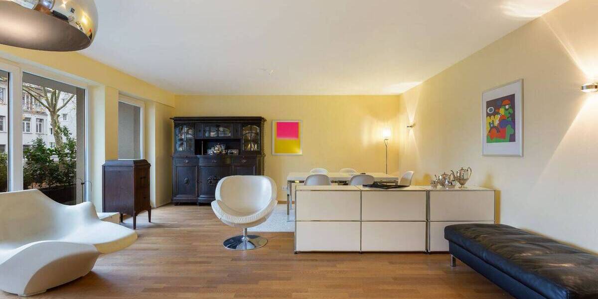 Etagenwohnung Düsseldorf Düsseltal - 2 Zimmer, 106 m&sup2;, 680.000&euro; | Angebot:25686884