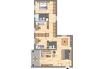 Etagenwohnung Wuppertal Gemarkung Vohwinkel - 2 Zimmer, 51 m&sup2;, 419&euro; | Angebot:26588019