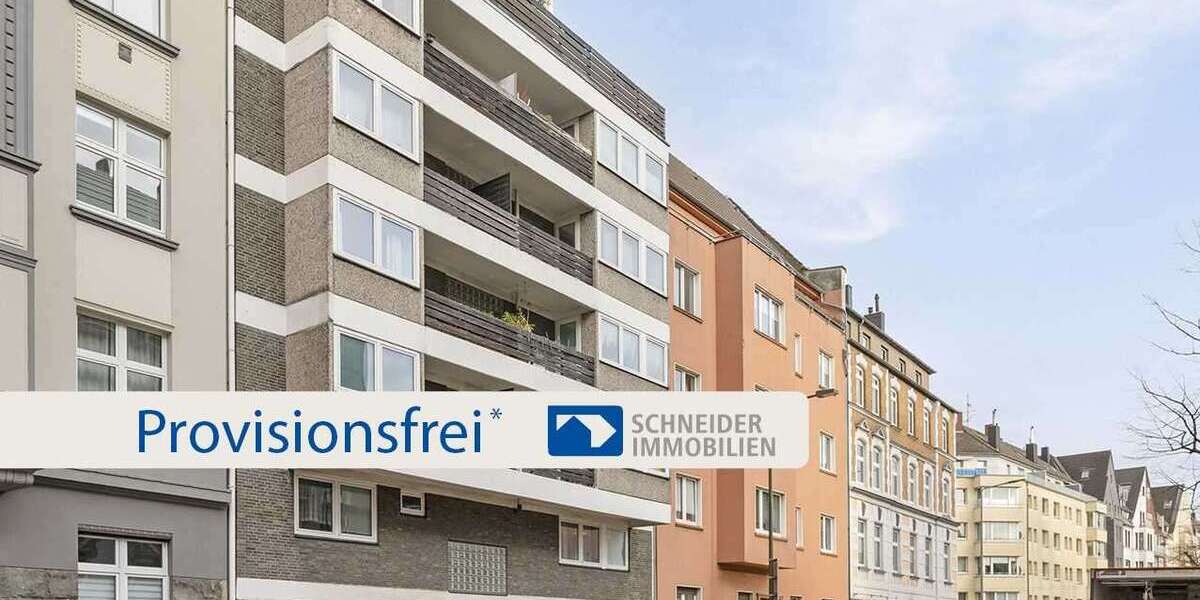 Etagenwohnung Düsseldorf Derendorf - 2 Zimmer, 45 m&sup2;, 189.400&euro; | Angebot:27045298