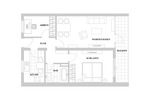 Etagenwohnung Ratingen Zentrum - 3 Zimmer, 71 m&sup2;, 219.000&euro; | Angebot:26474638