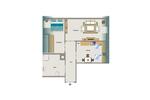 Dachgeschoßwohnung Bochum Werne - 2.5 Zimmer, 60 m&sup2;, 464&euro; | Angebot:26498527