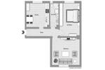 Etagenwohnung Gevelsberg - 2 Zimmer, 64 m&sup2;, 500&euro; | Angebot:26429537