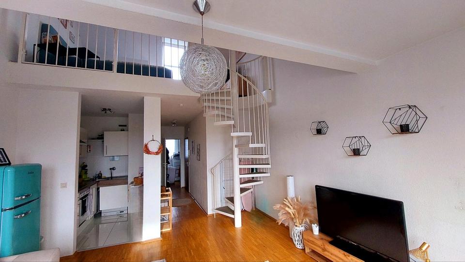 Dachgeschoßwohnung Ratingen Tiefenbroich - 3 Zimmer, 55 m&sup2;, 930&euro; | Angebot:26023005