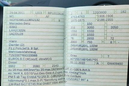 Mercedes-Benz Viano 270.000 km 13.000 &euro; Bochum 44866