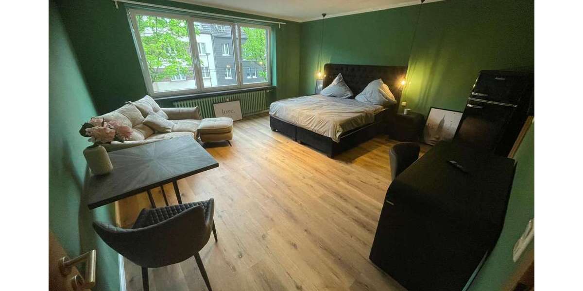 Top saniertes und möbliertes 1-Zimmer-Apartment in Wersten - 1- Düsseldorf Wersten | Angebot:20607604